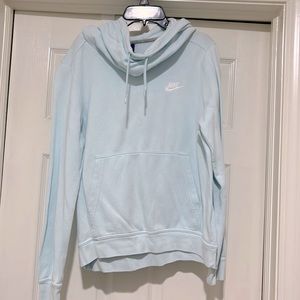 Light Blue Nike Hoodie